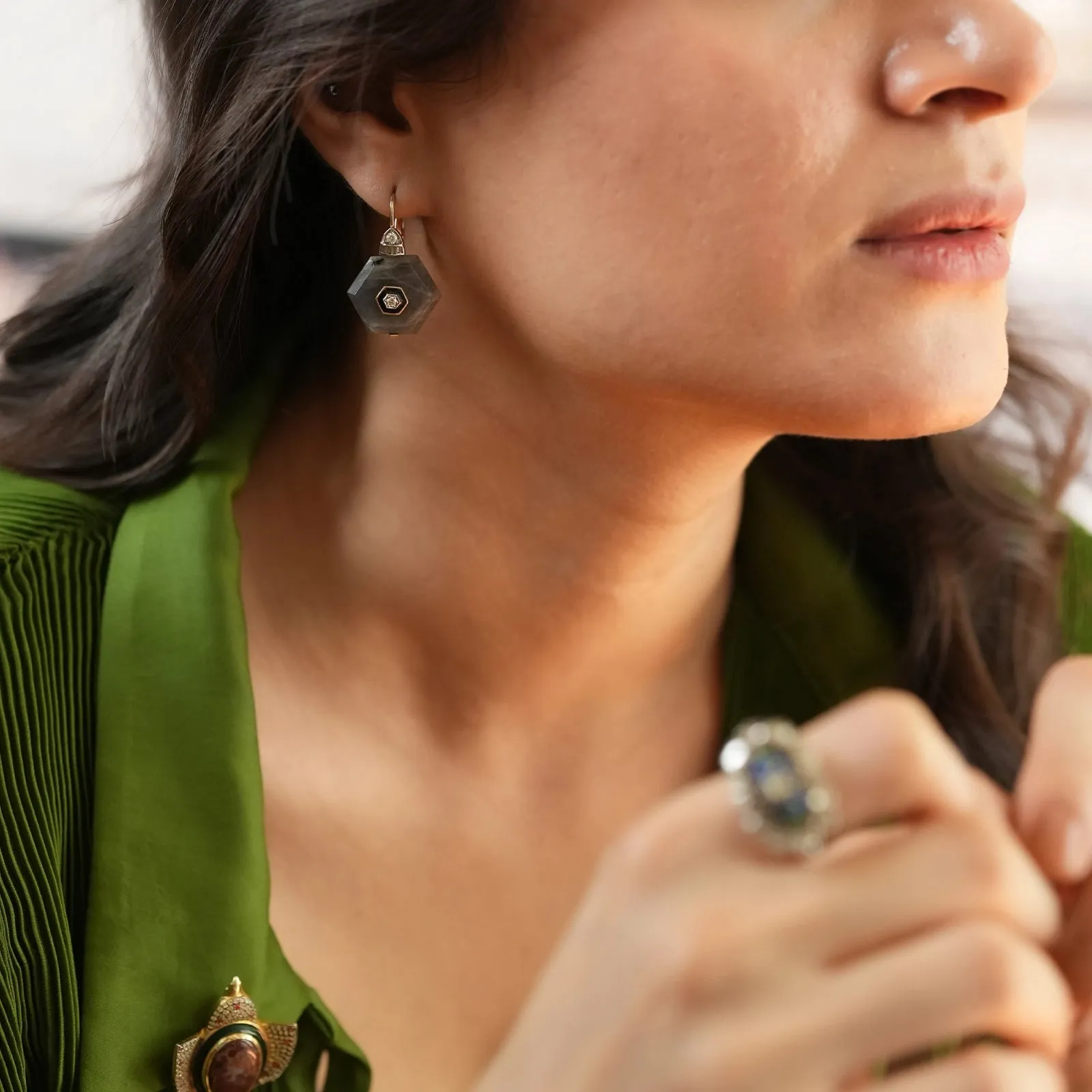 Sia Earrings sold by Vibe With Moi product image thumbnail 2