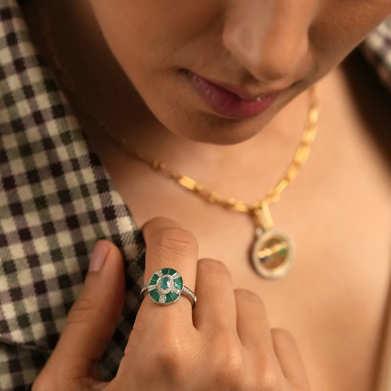 Alex Emerald Ring sold by Vibe With Moi product image thumbnail 2
