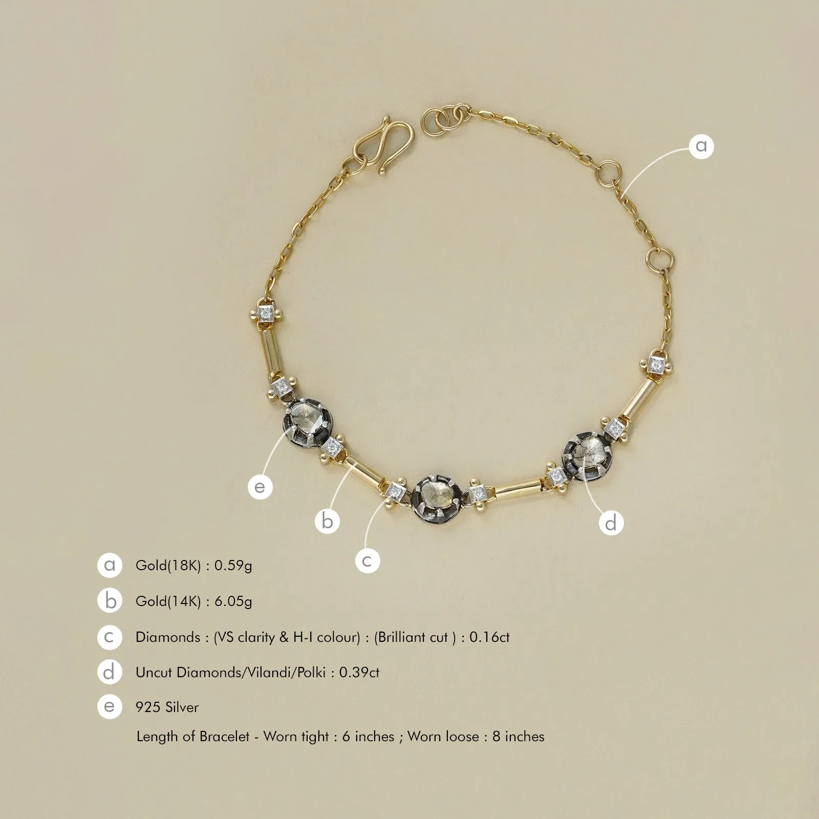 Lisa Bracelet sold by Vibe With Moi product image thumbnail 3