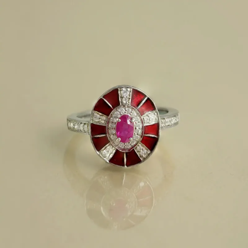 Alex Ruby Ring sold by Vibe With Moi