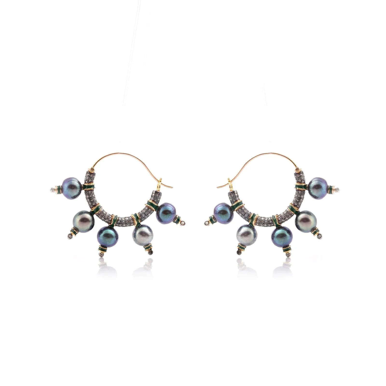 Jennie Ash Hoop Earrings sold by Vibe With Moi