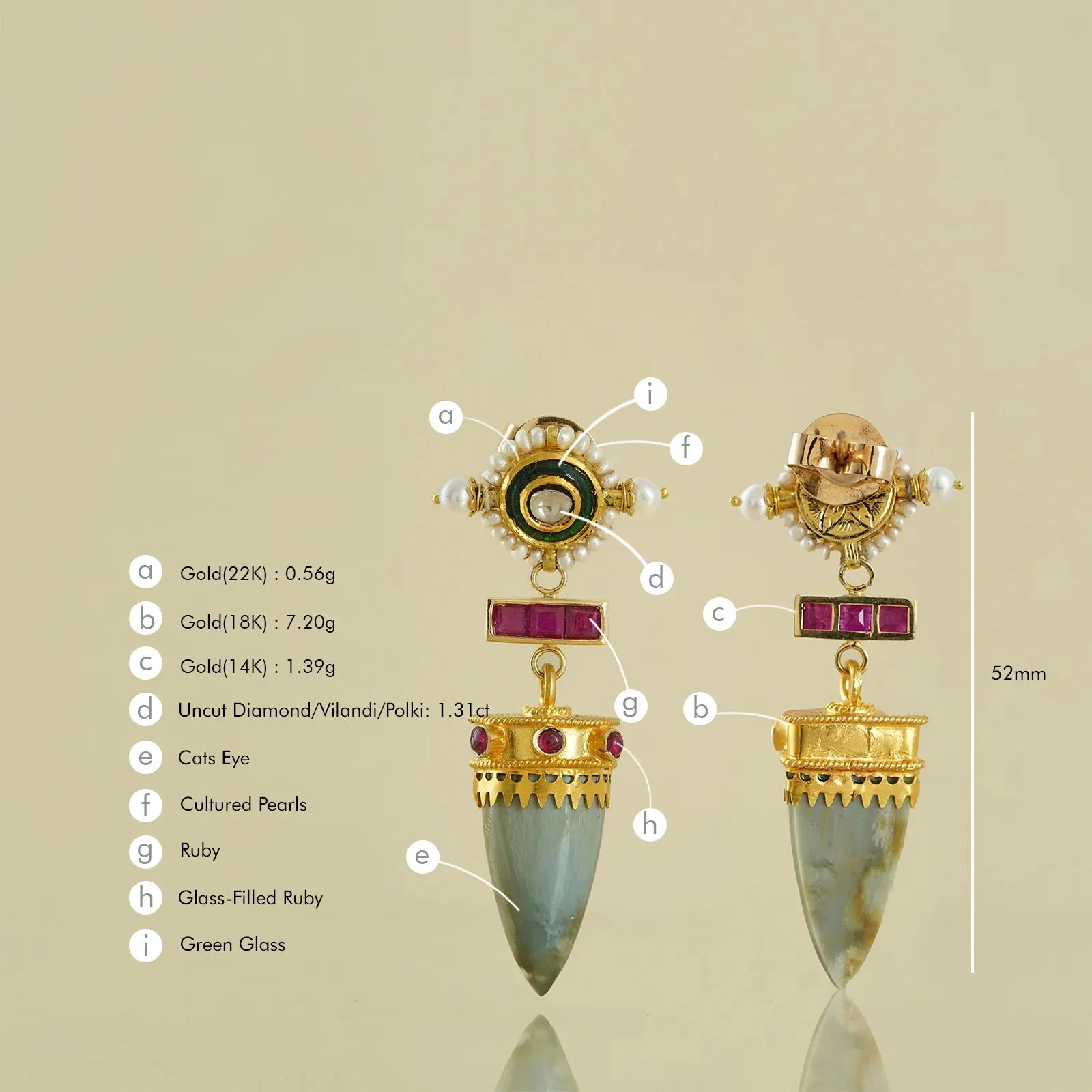 Dawon Earrings sold by Vibe With Moi product image thumbnail 3