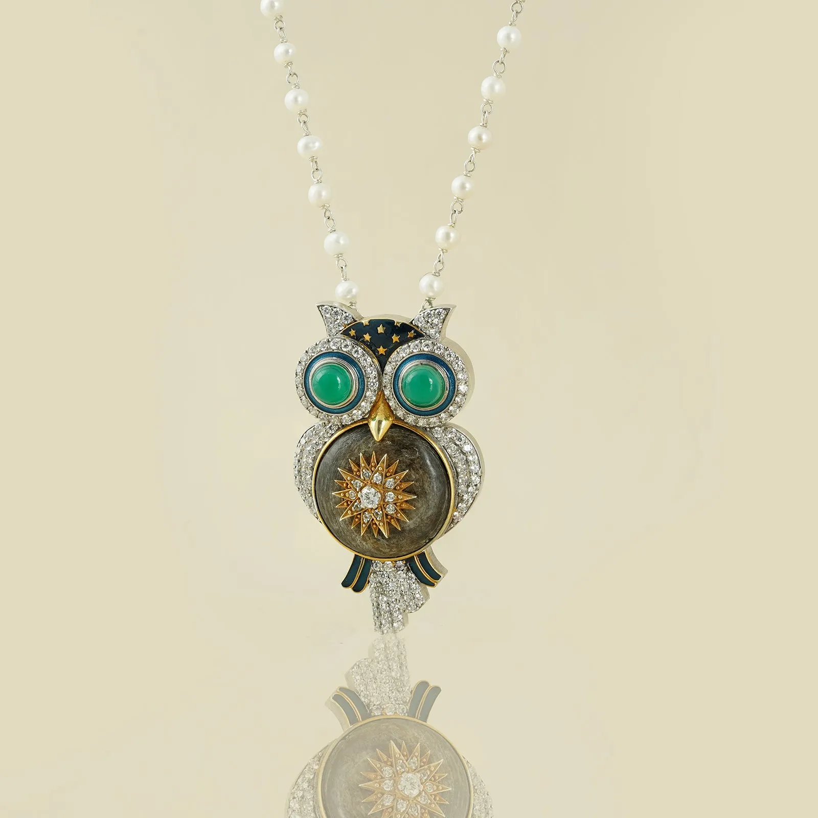 Wisdom Brooch and Pendant Necklace sold by Vibe With Moi product image thumbnail 3