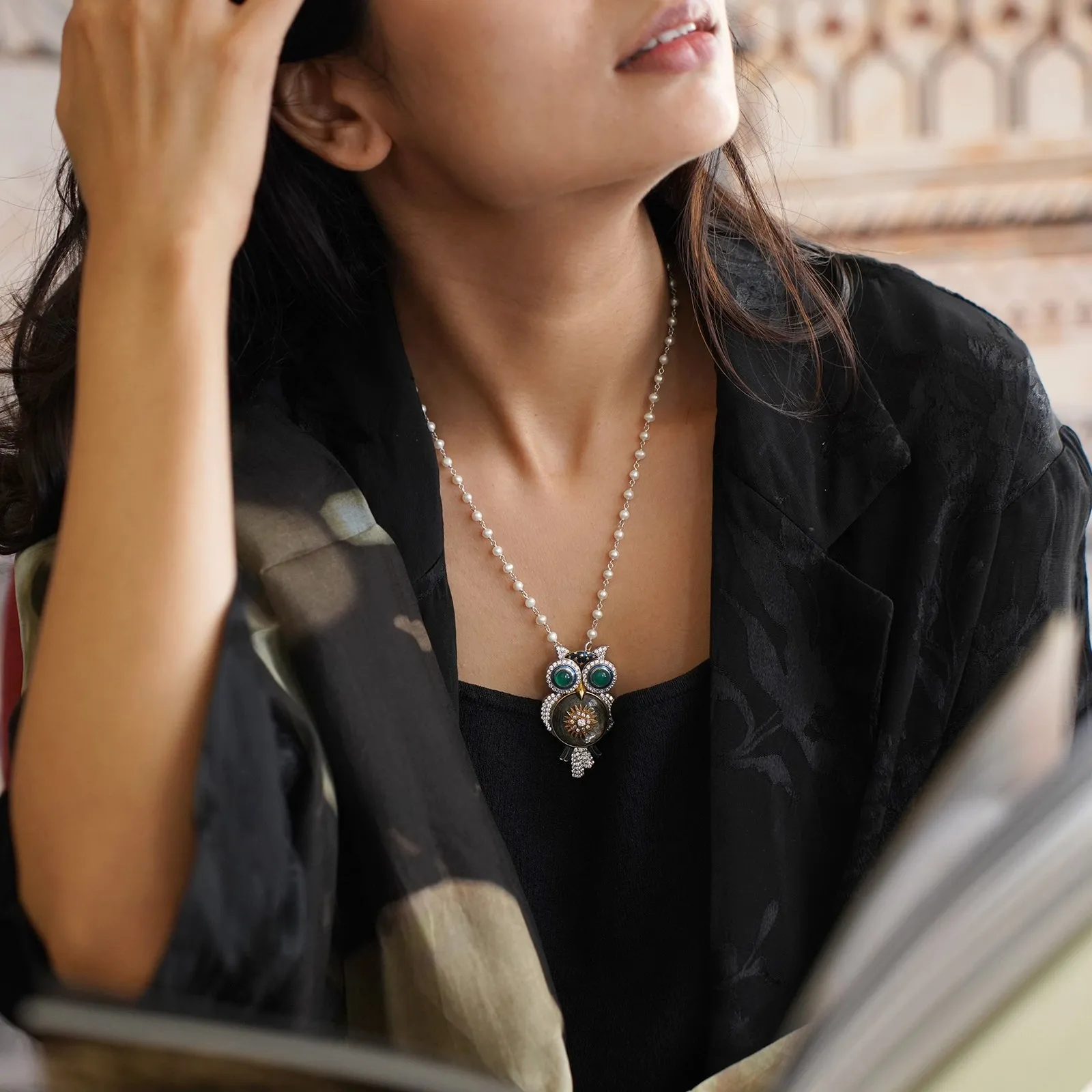 Wisdom Brooch and Pendant Necklace sold by Vibe With Moi product image thumbnail 2
