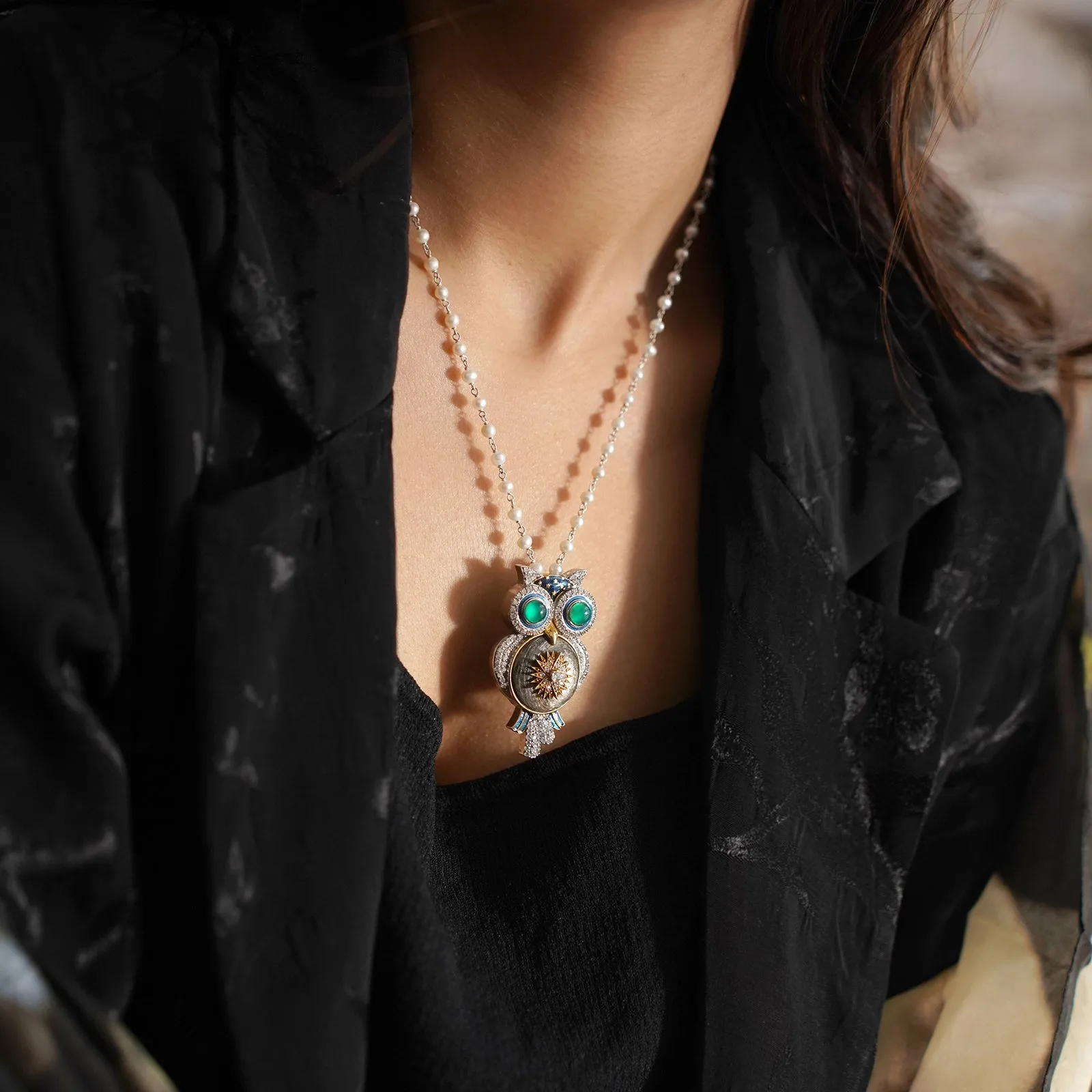 Wisdom Brooch and Pendant Necklace sold by Vibe With Moi product image thumbnail 4