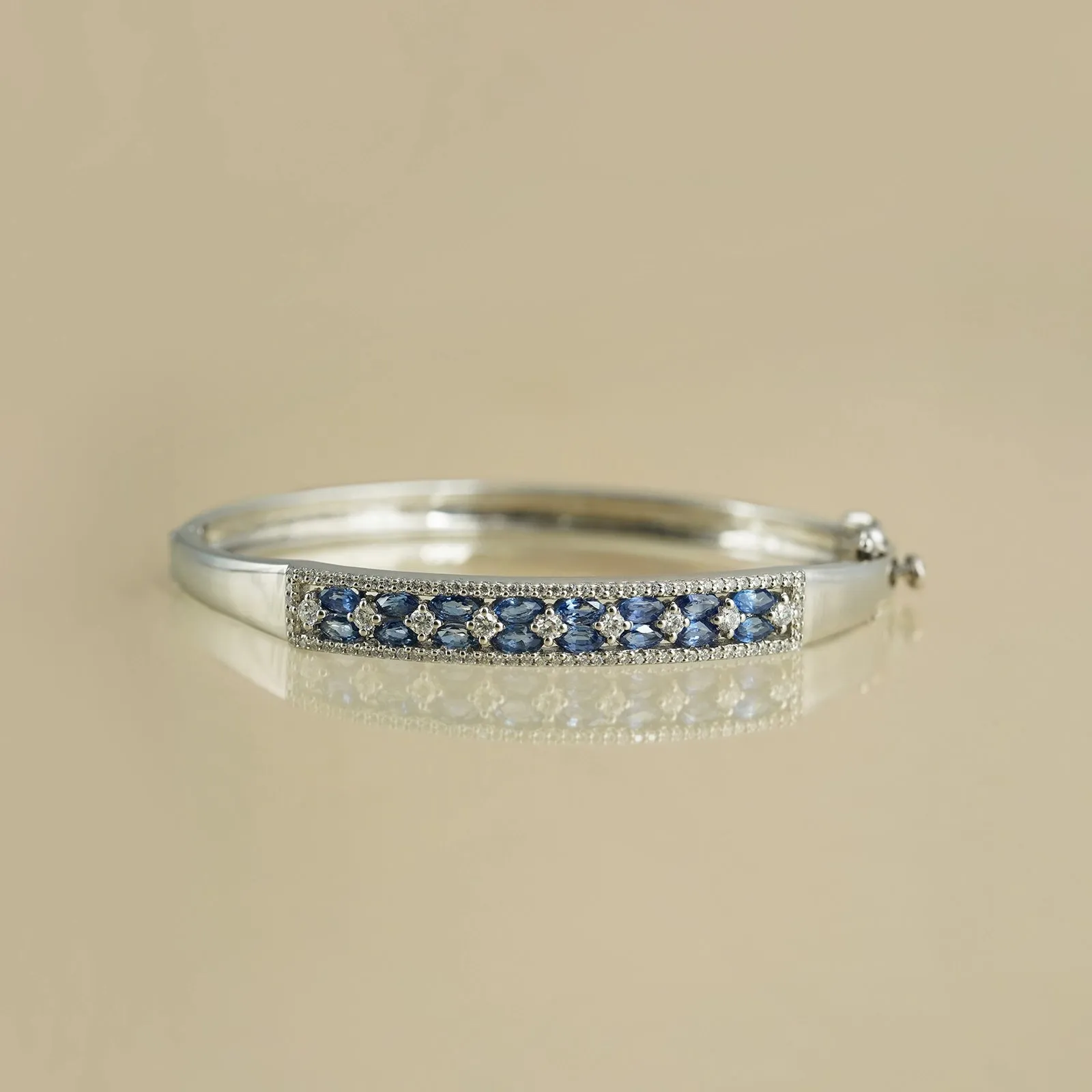 Phoebe Blue Sapphire Bracelet sold by Vibe With Moi product image thumbnail 3