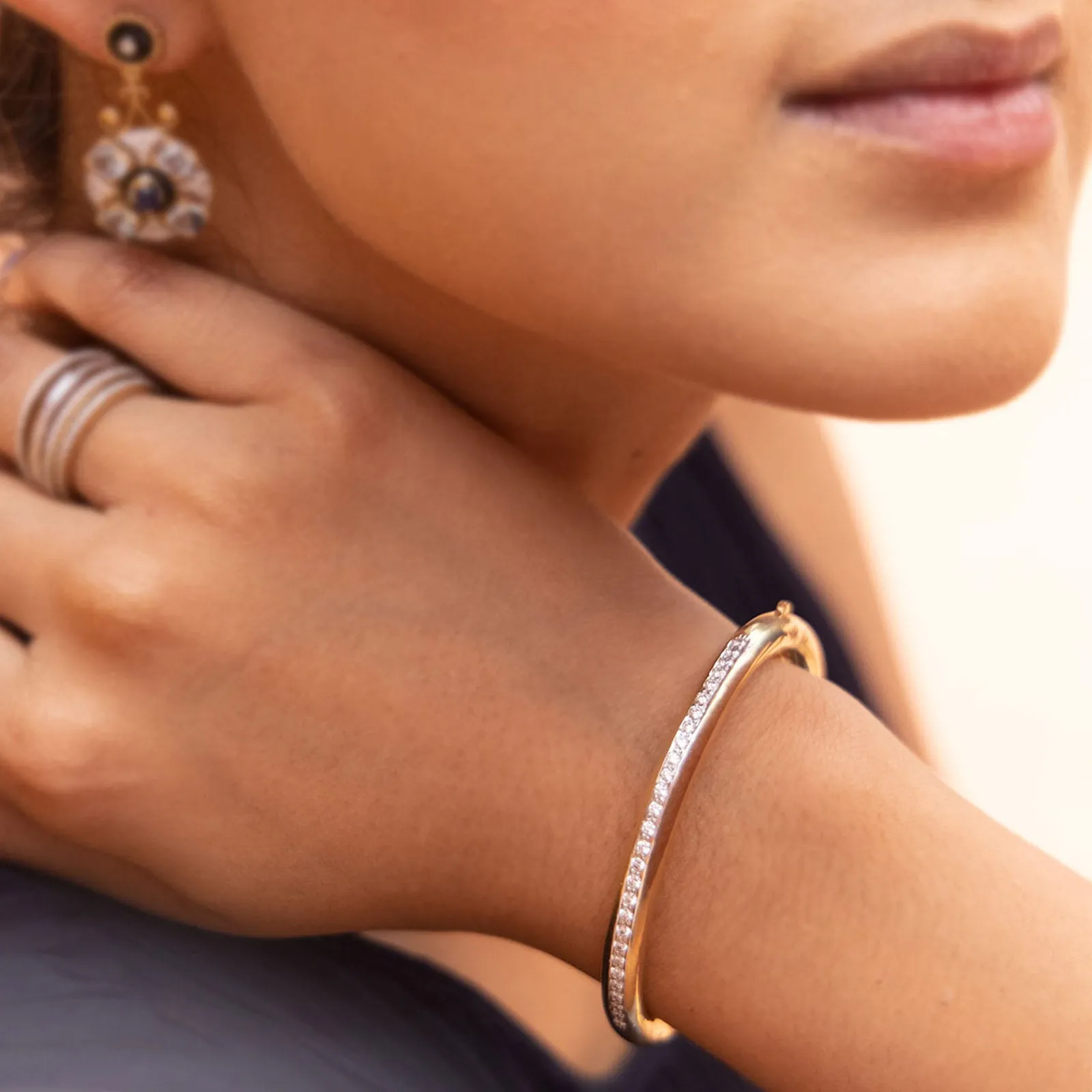 Norah Gold Bracelet sold by Vibe With Moi product image thumbnail 2