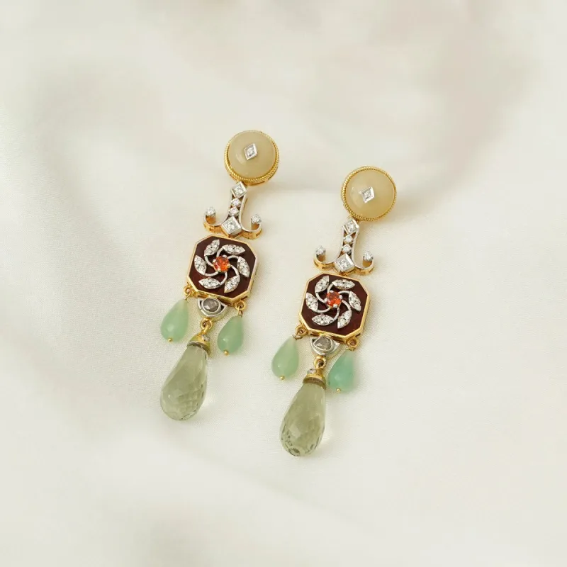 Tanya Earrings sold by Vibe With Moi