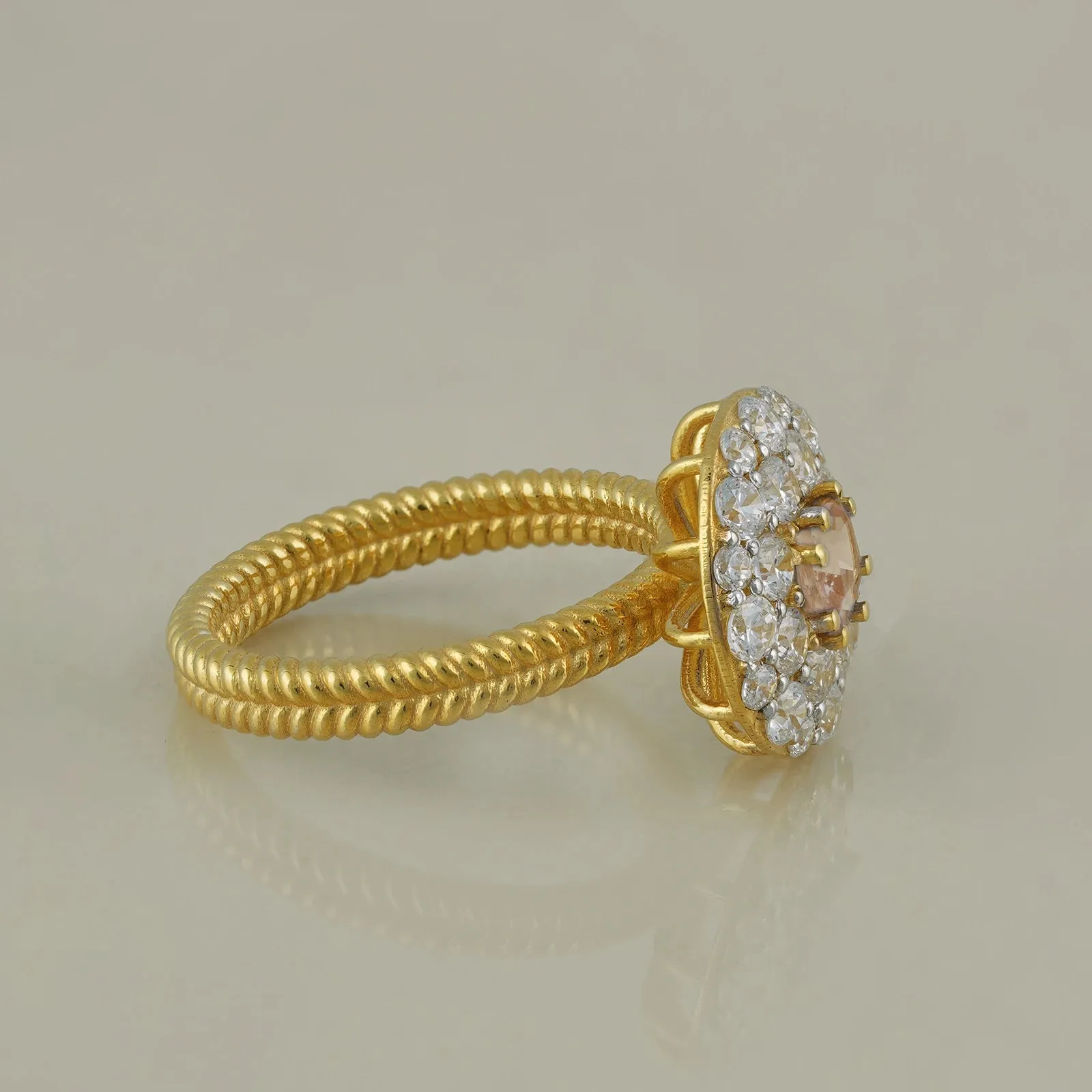 Megan Morganite Ring sold by Vibe With Moi product image thumbnail 3