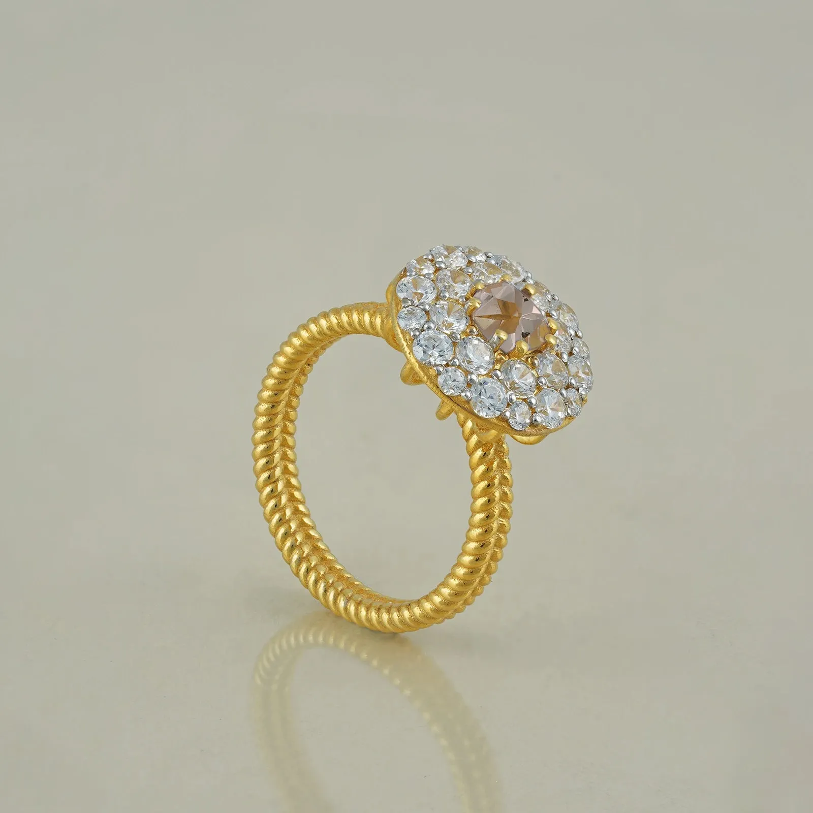 Megan Morganite Ring sold by Vibe With Moi