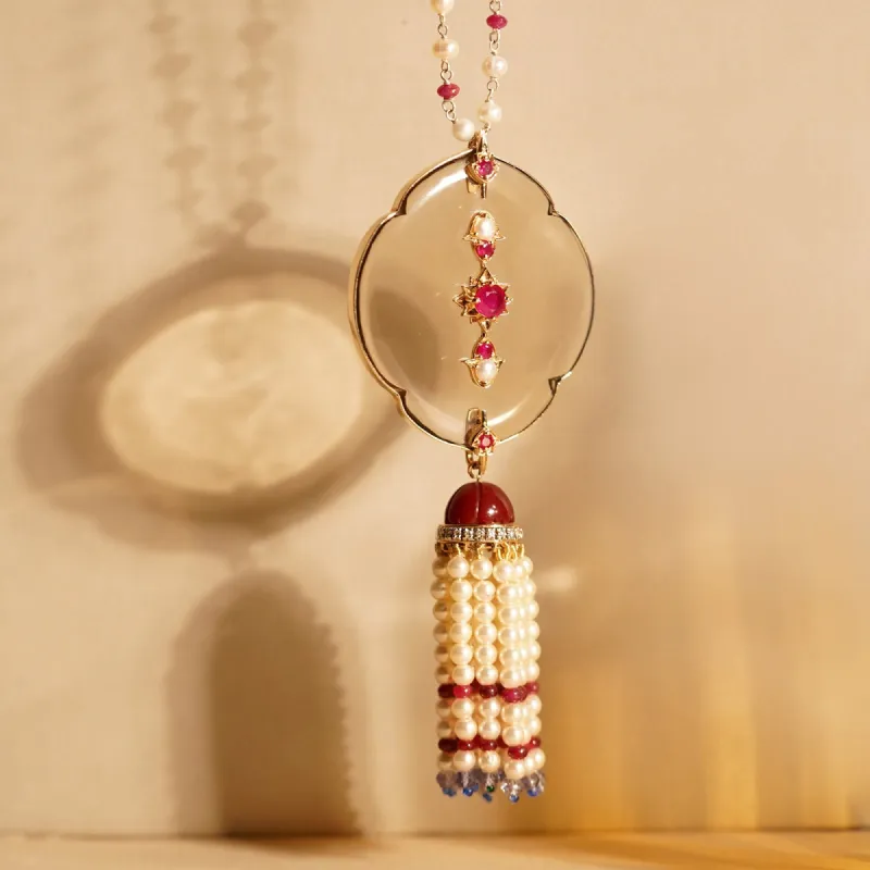 Siwan Tassel Necklace sold by Vibe With Moi