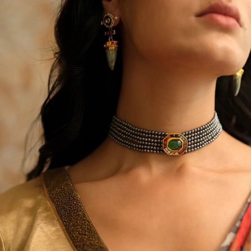 Gwalior Choker Necklace sold by Vibe With Moi