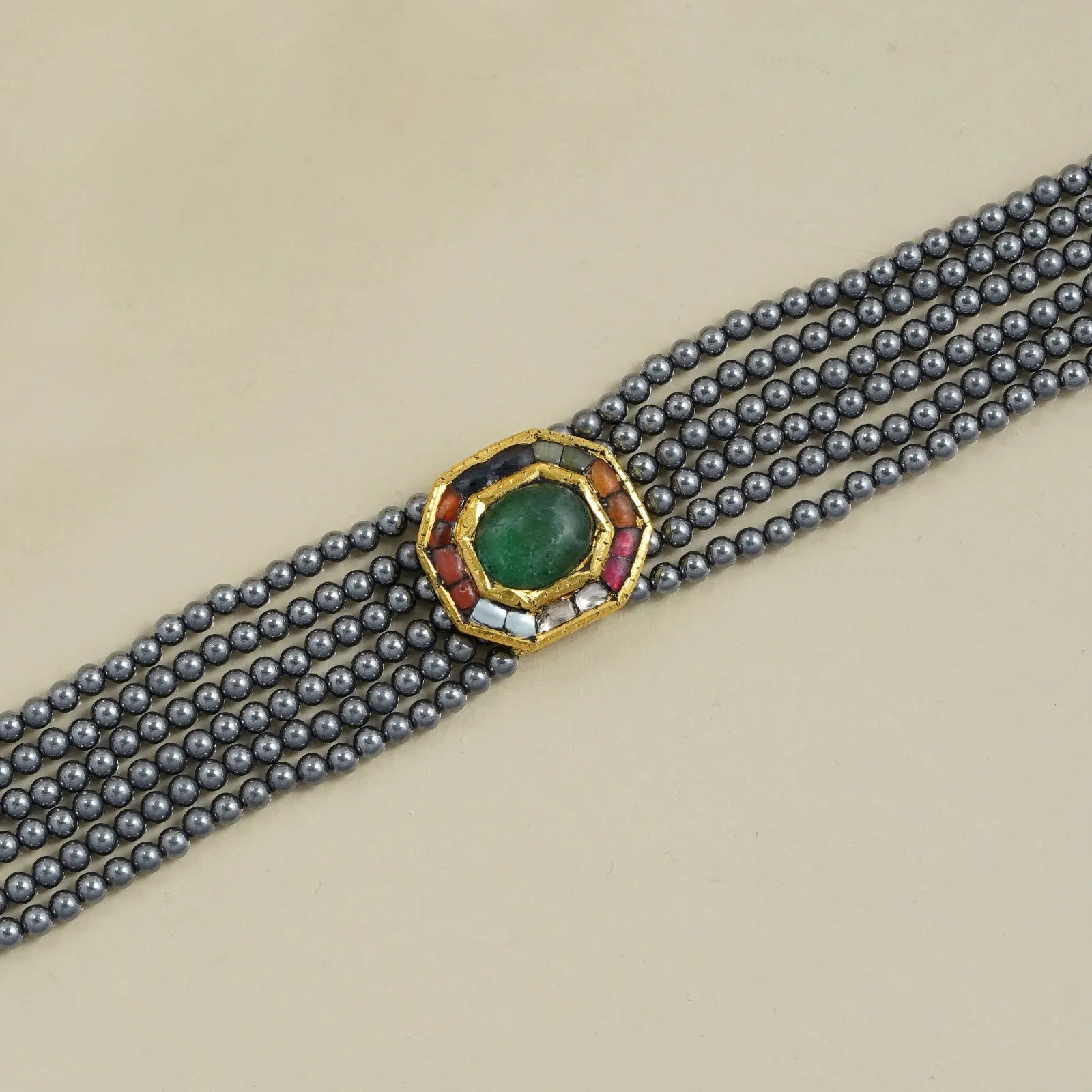 Gwalior Choker Necklace sold by Vibe With Moi product image thumbnail 2