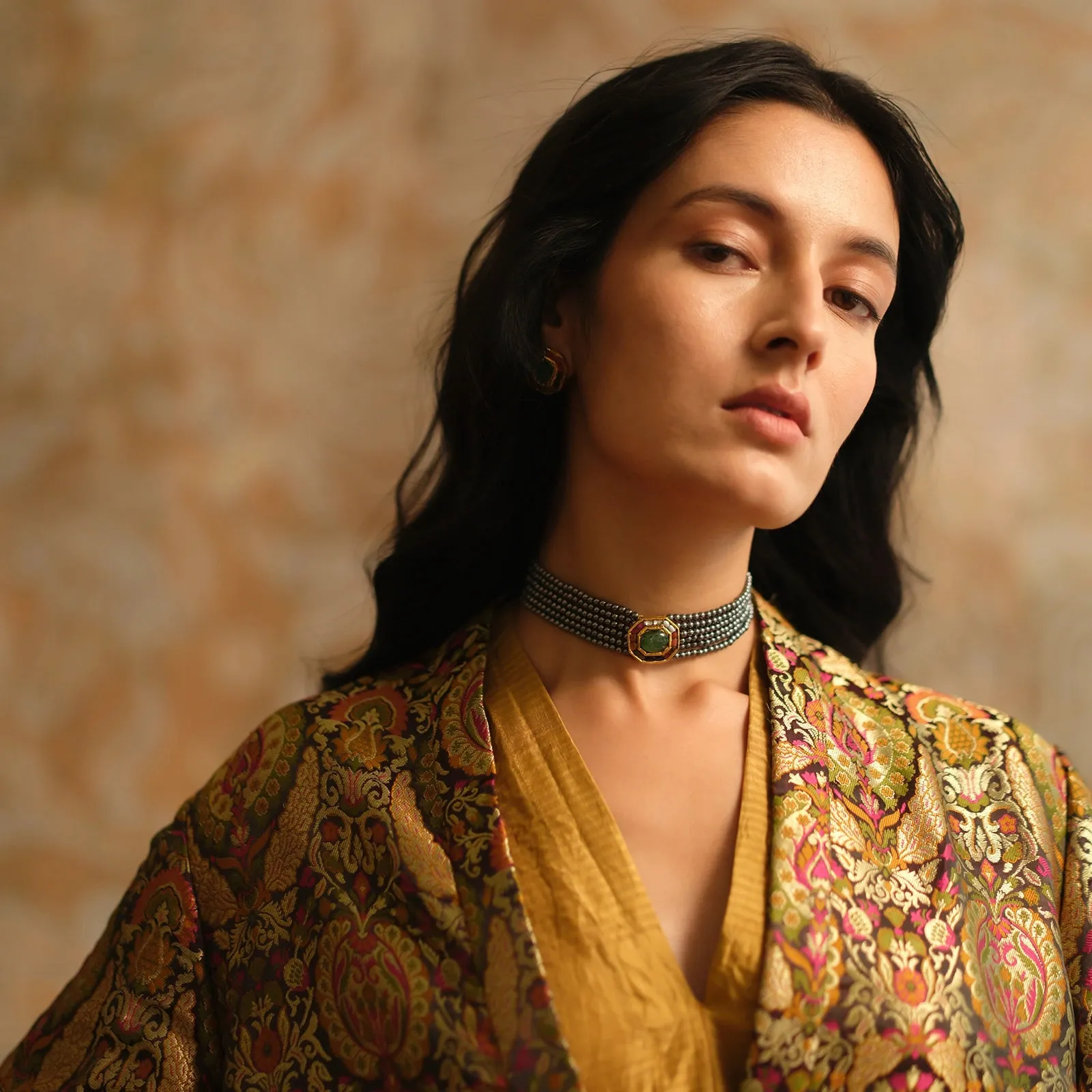 Gwalior Choker Necklace sold by Vibe With Moi product image thumbnail 3