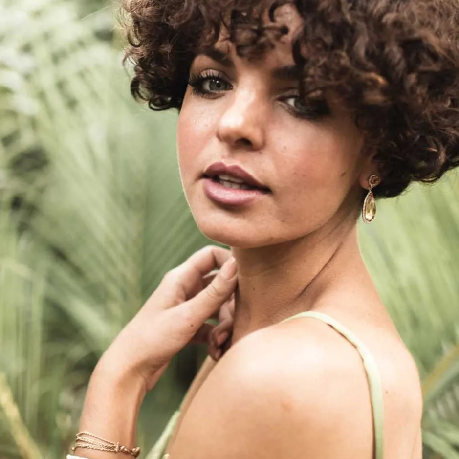 Venus Citrine Earrings sold by Vibe With Moi product image thumbnail 3