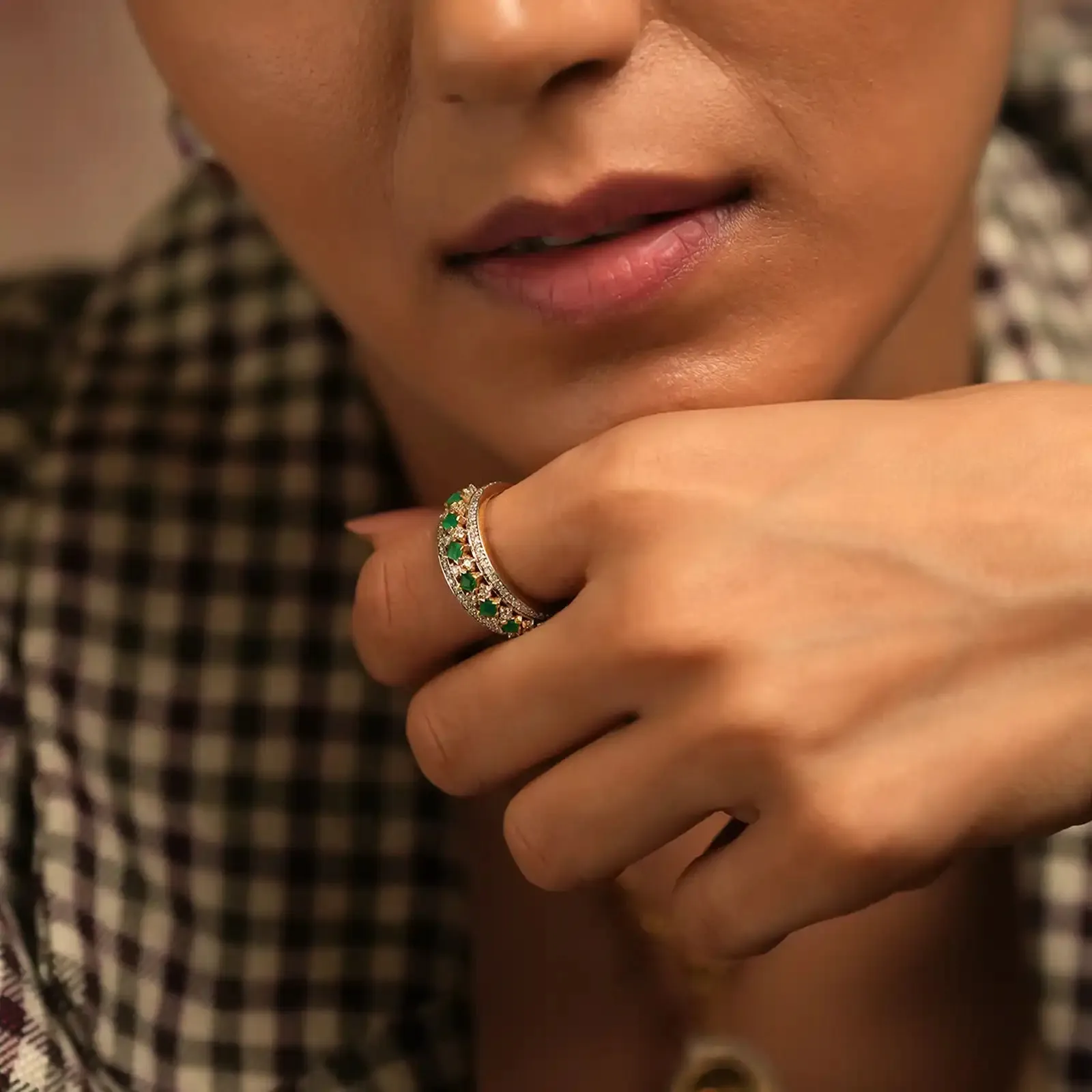 Freida Emerald Ring sold by Vibe With Moi product image thumbnail 2
