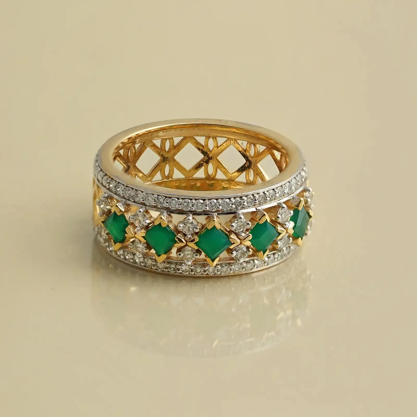 Freida Emerald Ring sold by Vibe With Moi product image thumbnail 3