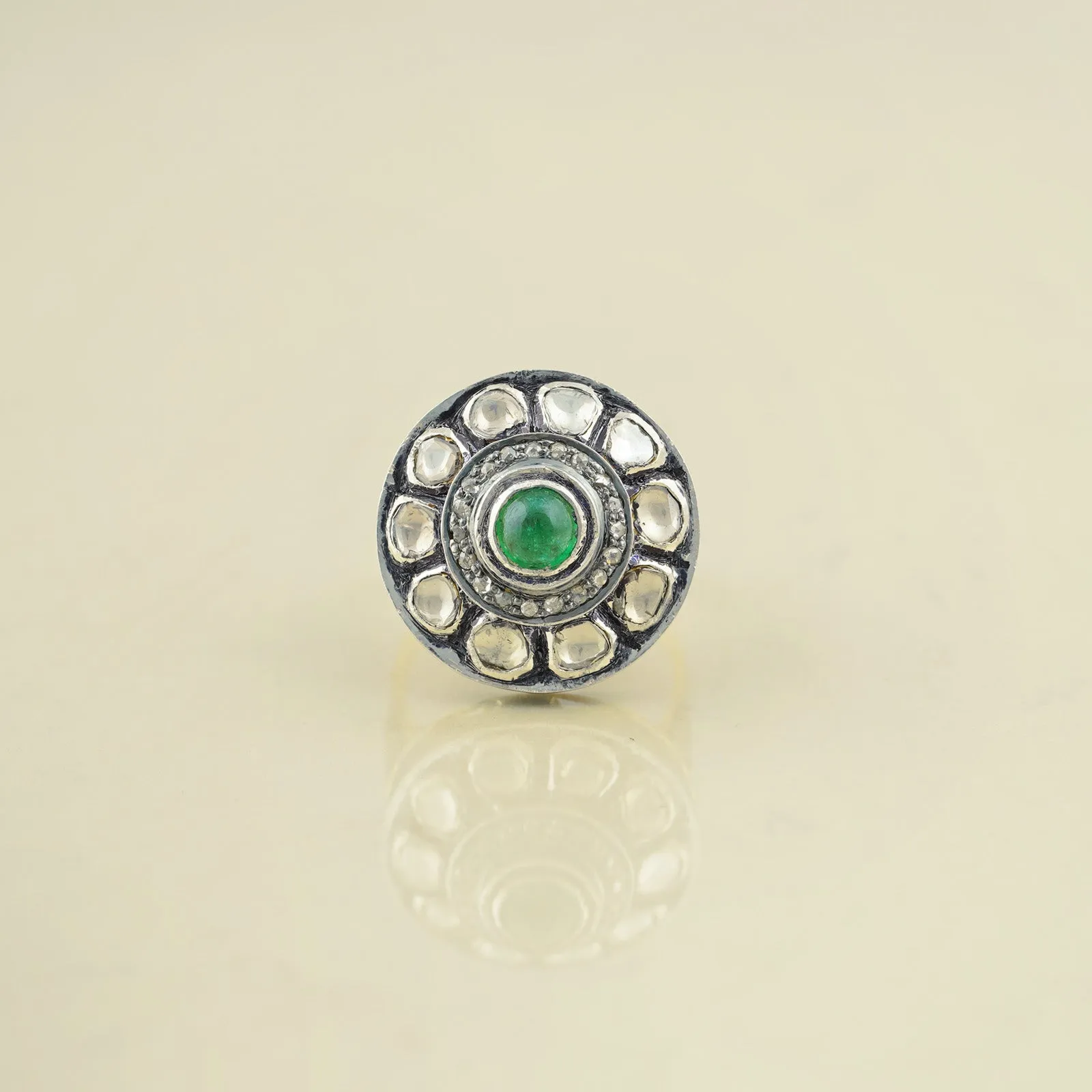 Jaipur Emerald Ring sold by Vibe With Moi product image thumbnail 3