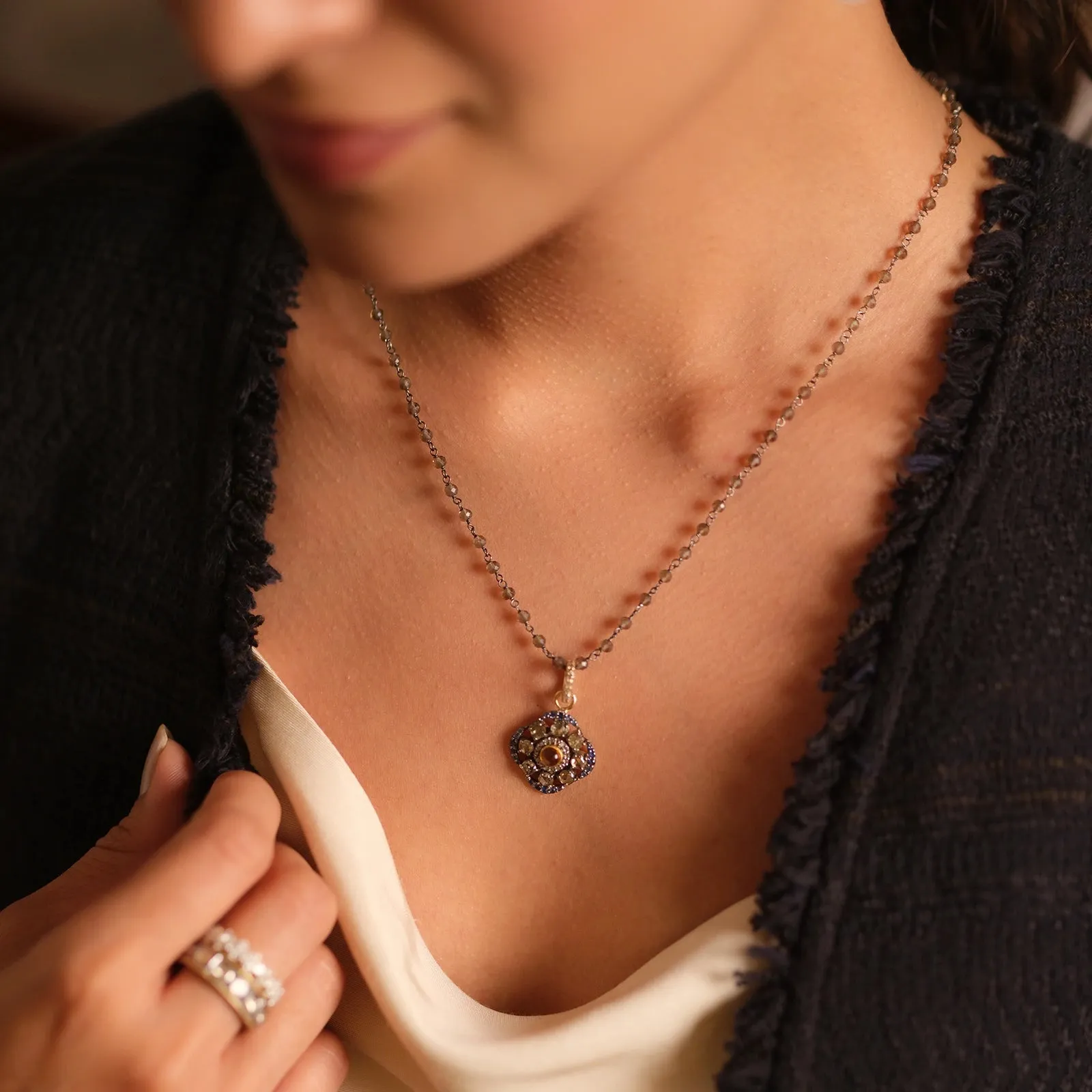 Riza Pendant Necklace sold by Vibe With Moi product image thumbnail 2