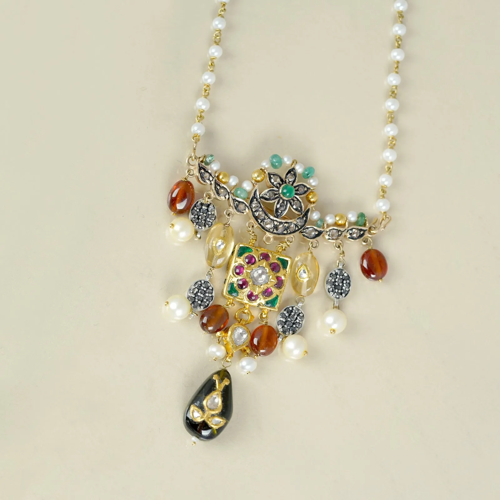 Dev Scarlet Brooch and Necklace sold by Vibe With Moi product image thumbnail 2