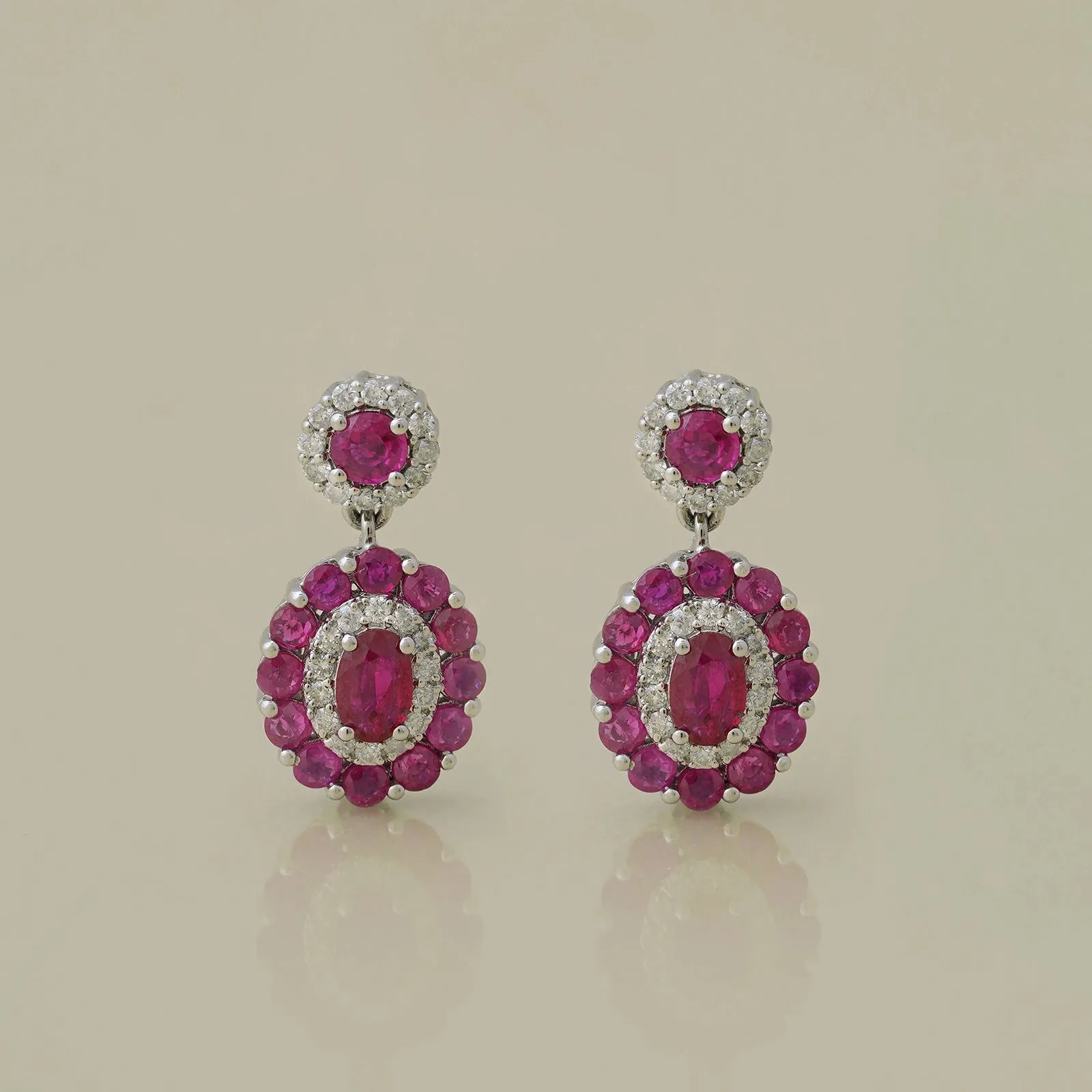 Azure Ruby Drop Earrings sold by Vibe With Moi