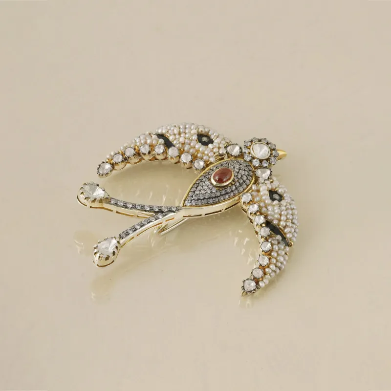 Jonah Brooch and Pendant made by Vibe With Moi