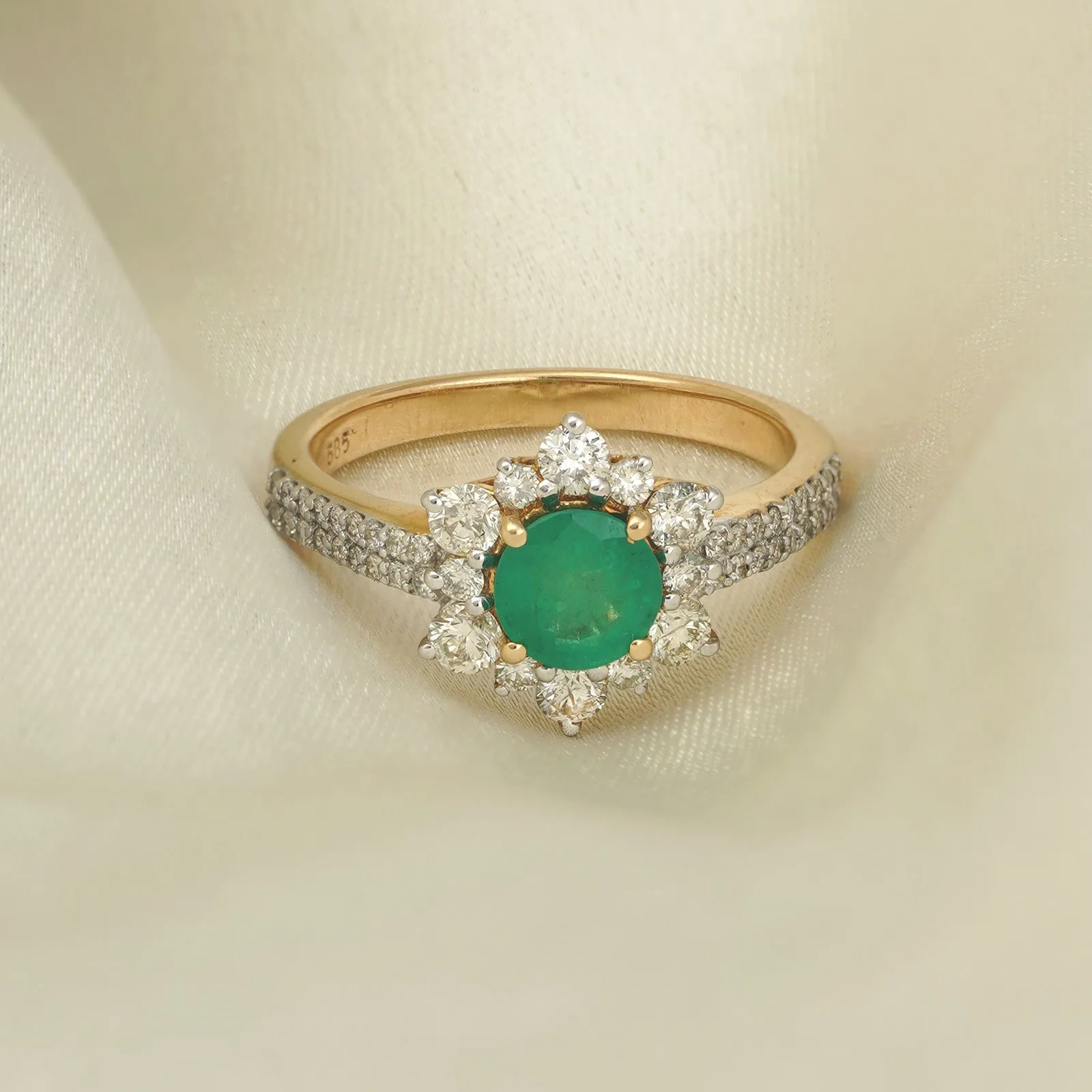 Amor Emerald Ring sold by Vibe With Moi