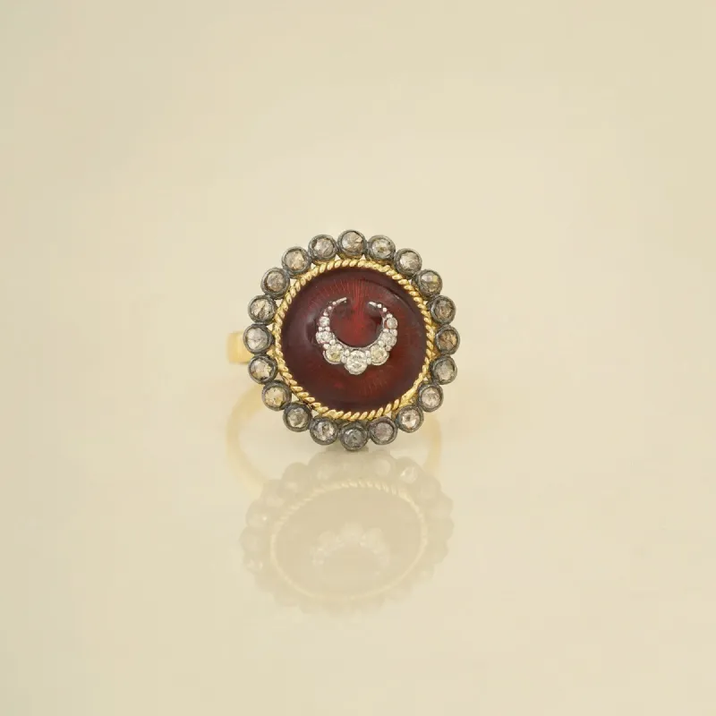 Sarai Crimson Ring sold by Vibe With Moi