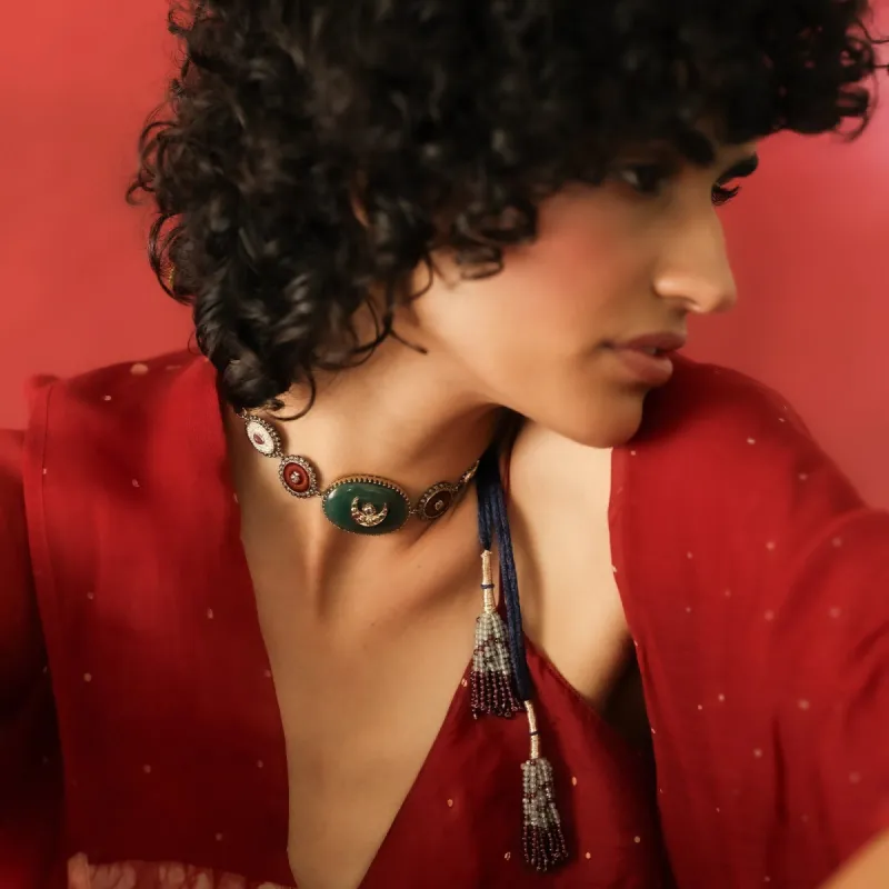Sarai Choker Necklace sold by Vibe With Moi