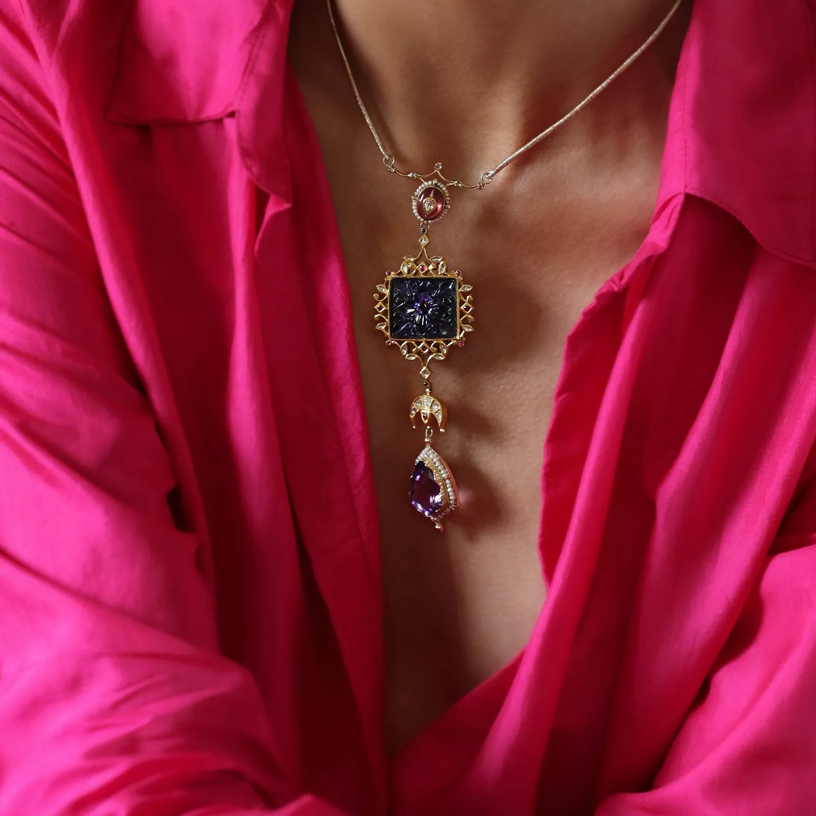 Zeya Pendant Necklace sold by Vibe With Moi product image thumbnail 5