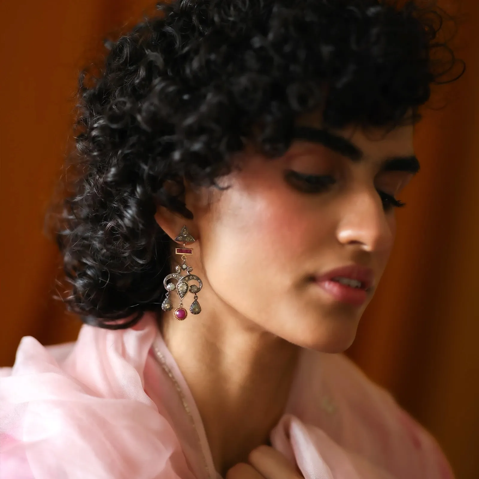 Zeena Earrings sold by Vibe With Moi product image thumbnail 5