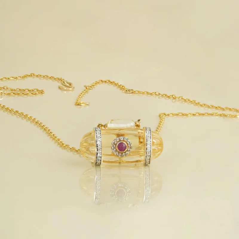 Divine Pendant Necklace sold by Vibe With Moi