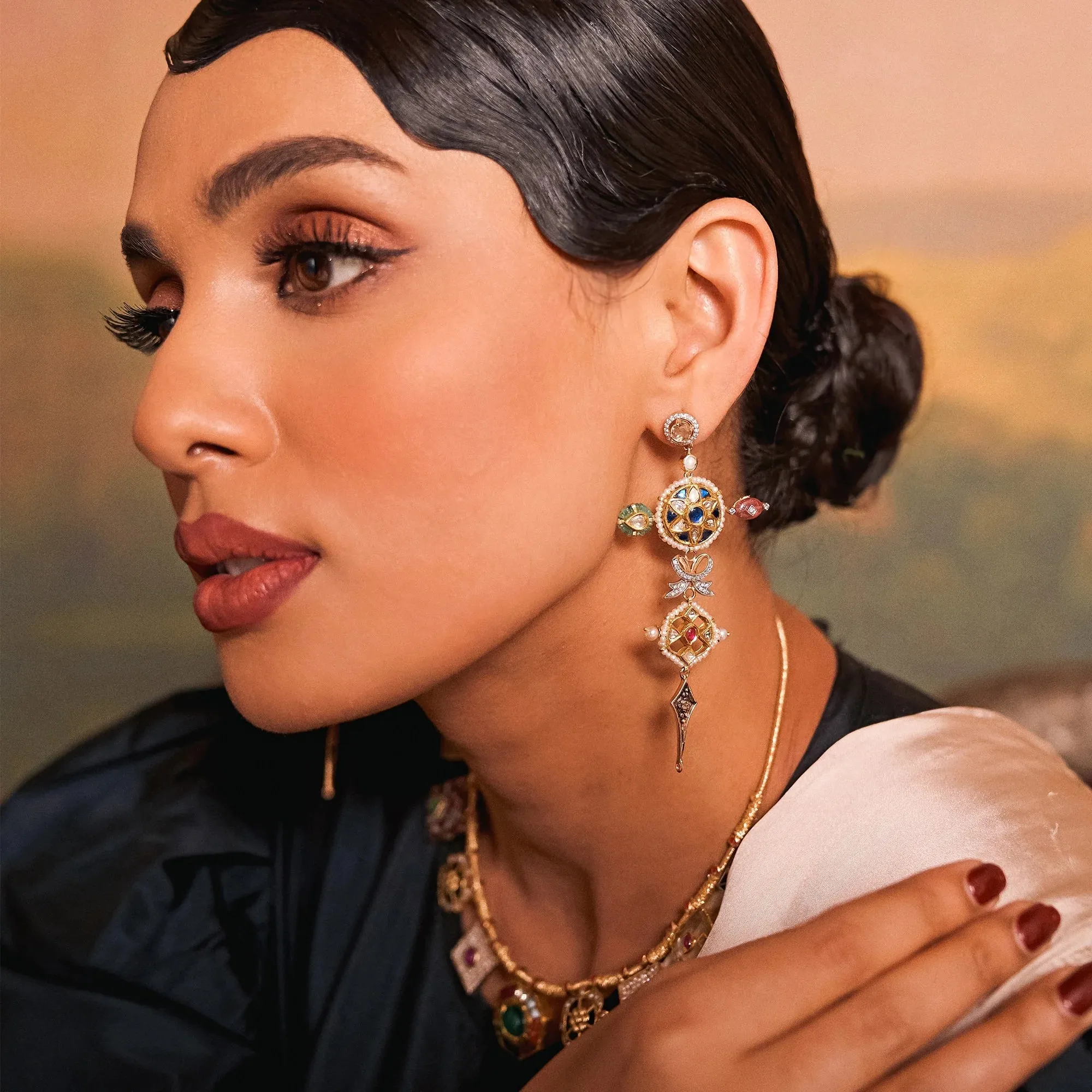 Arya Earrings sold by Vibe With Moi product image thumbnail 4