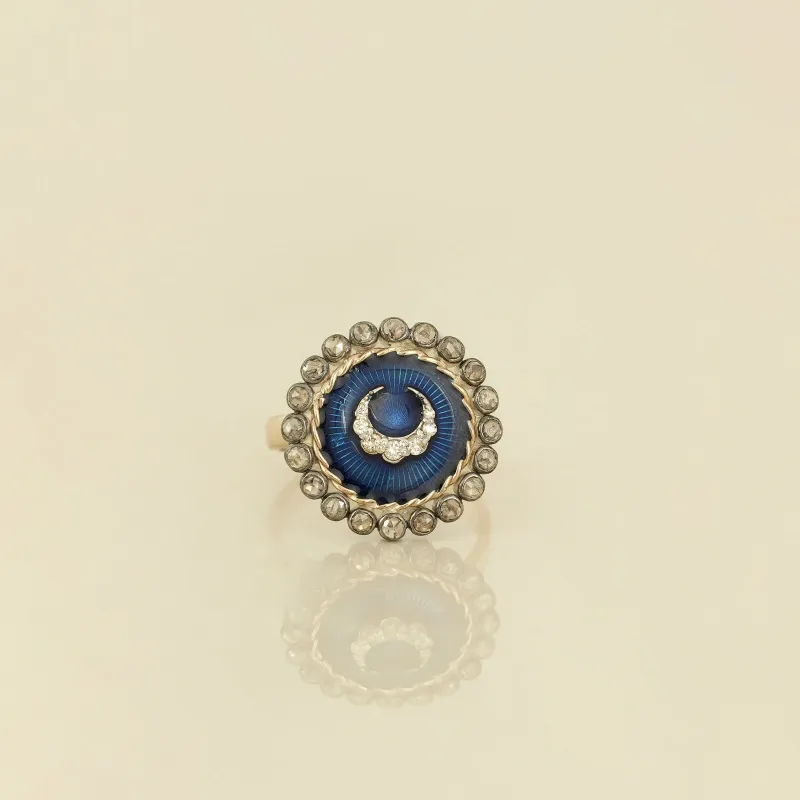 Sarai Cobalt Blue Ring sold by Vibe With Moi