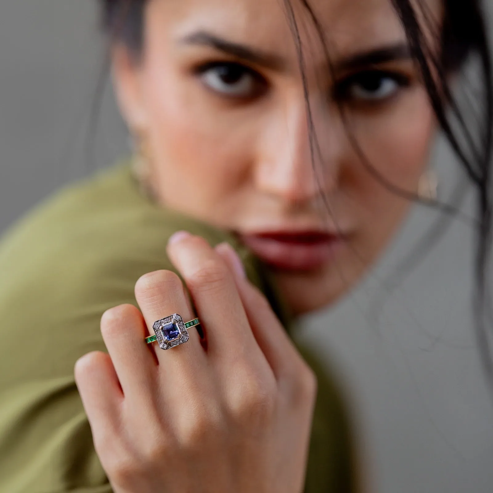 Nizam Tanzanite Ring sold by Vibe With Moi product image thumbnail 2