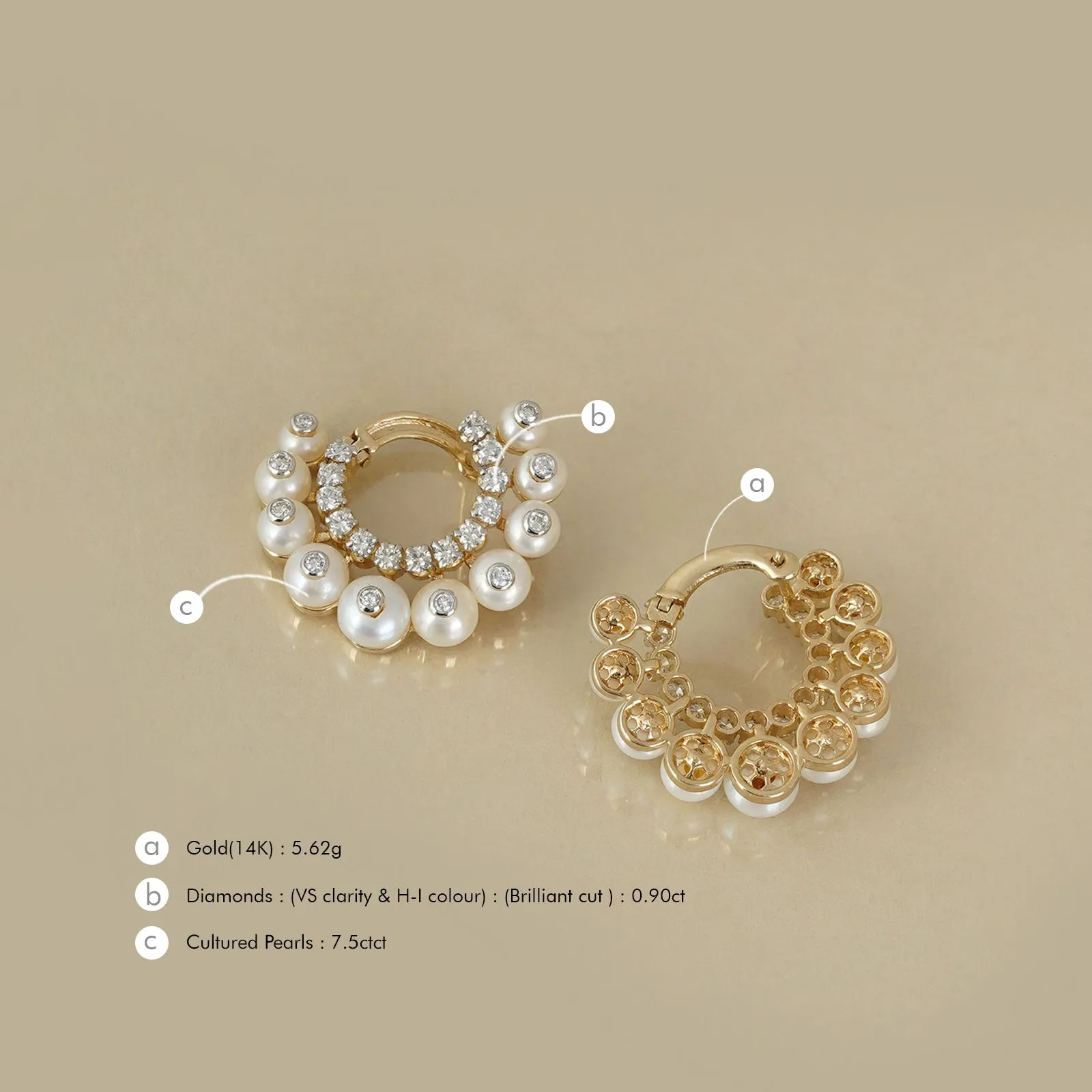 Karlie Earrings sold by Vibe With Moi product image thumbnail 4