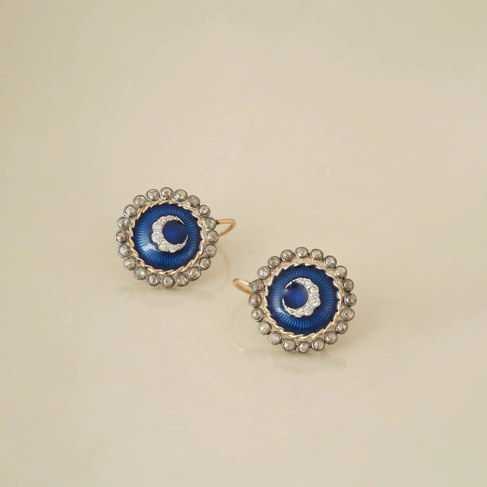 Sarai Mini Cobalt Blue Earrings sold by Vibe With Moi product image thumbnail 4