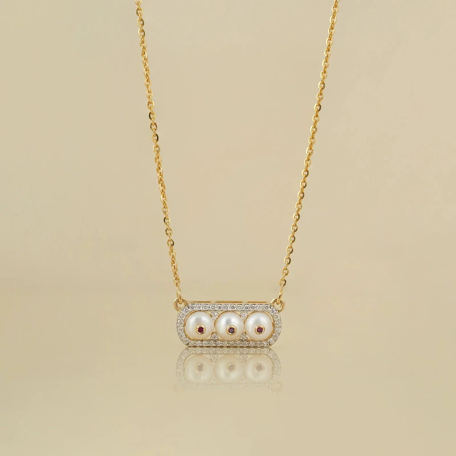 Chicago Bar Pendant Necklace sold by Vibe With Moi product image thumbnail 2