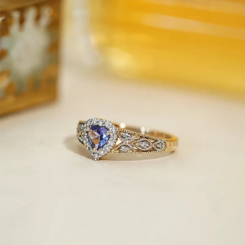 Vanessa Tanzanite Ring sold by Vibe With Moi