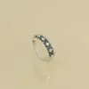 Phoebe Blue Sapphire Ring sold by Vibe With Moi