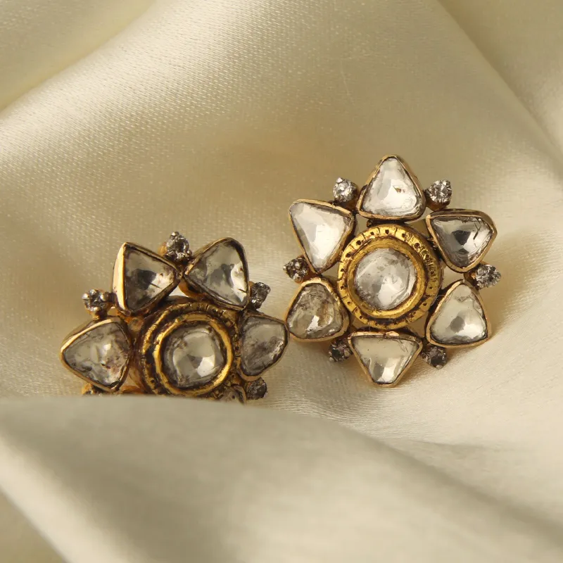 Flower-of-life Ear Studs sold by Vibe With Moi