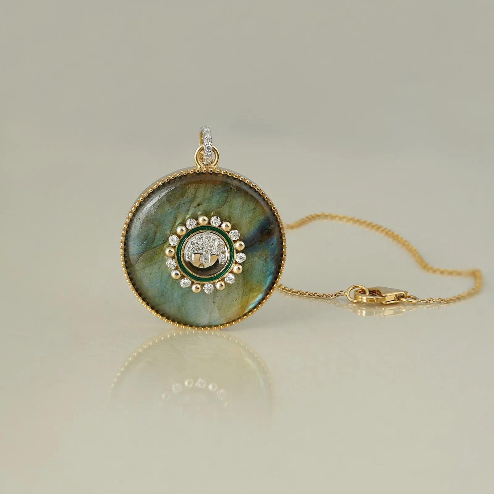 Gaj Pendant Necklace sold by Vibe With Moi product image thumbnail 3