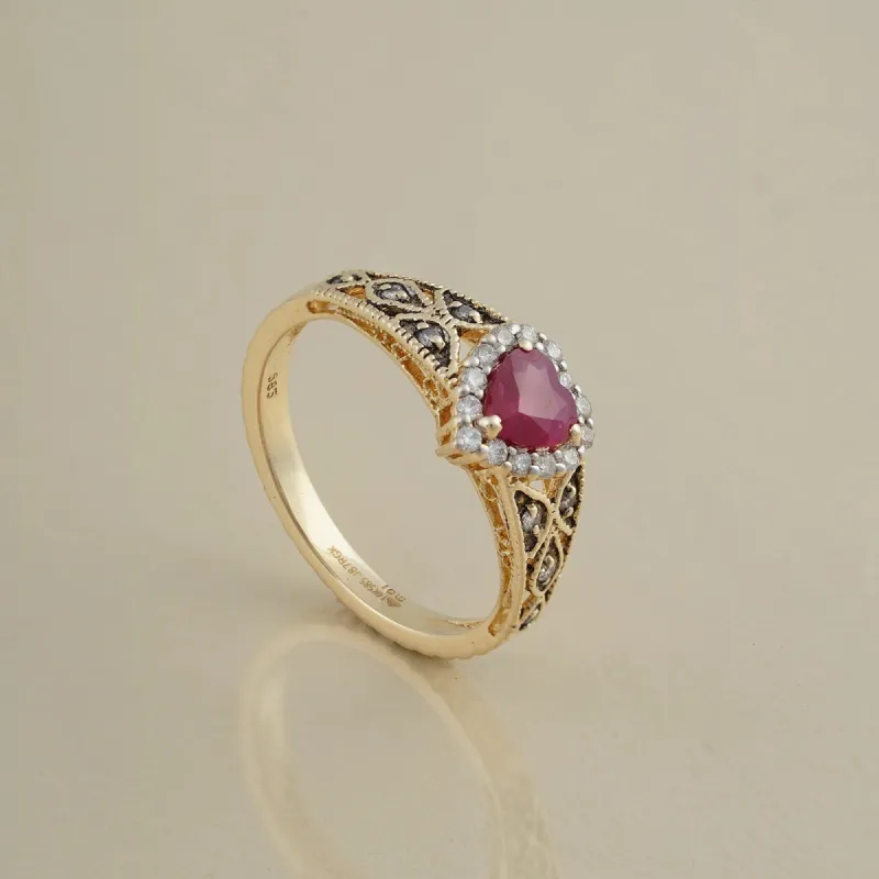 Vanessa Ruby Ring sold by Vibe With Moi