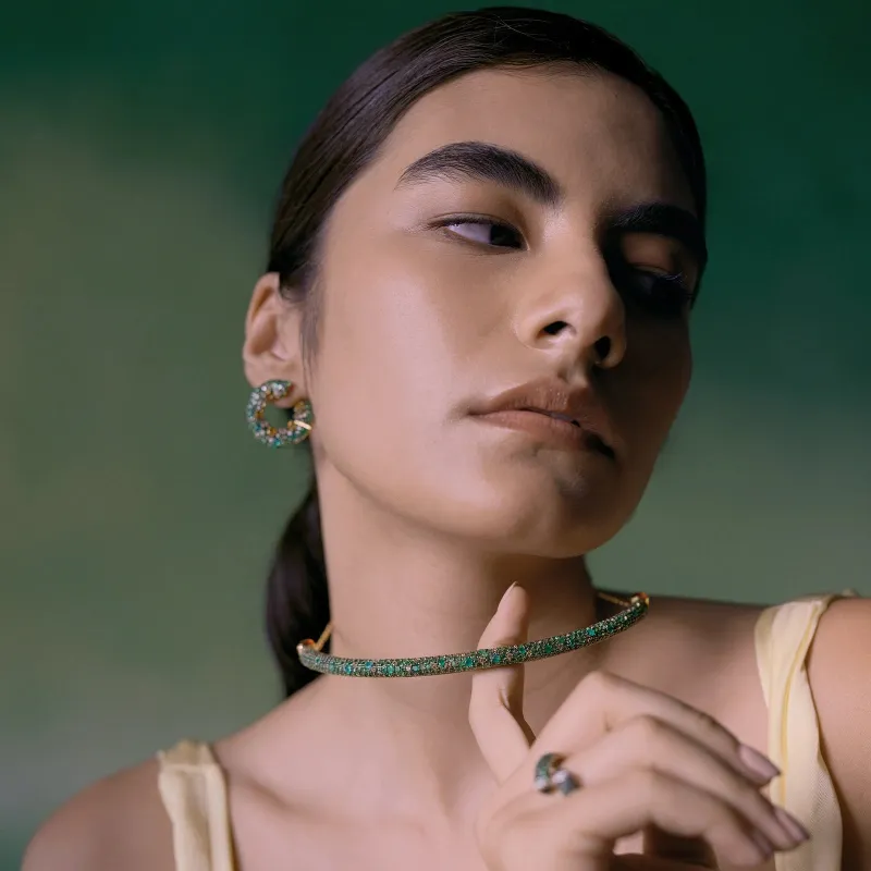 Sylvia Torque Necklace sold by Vibe With Moi