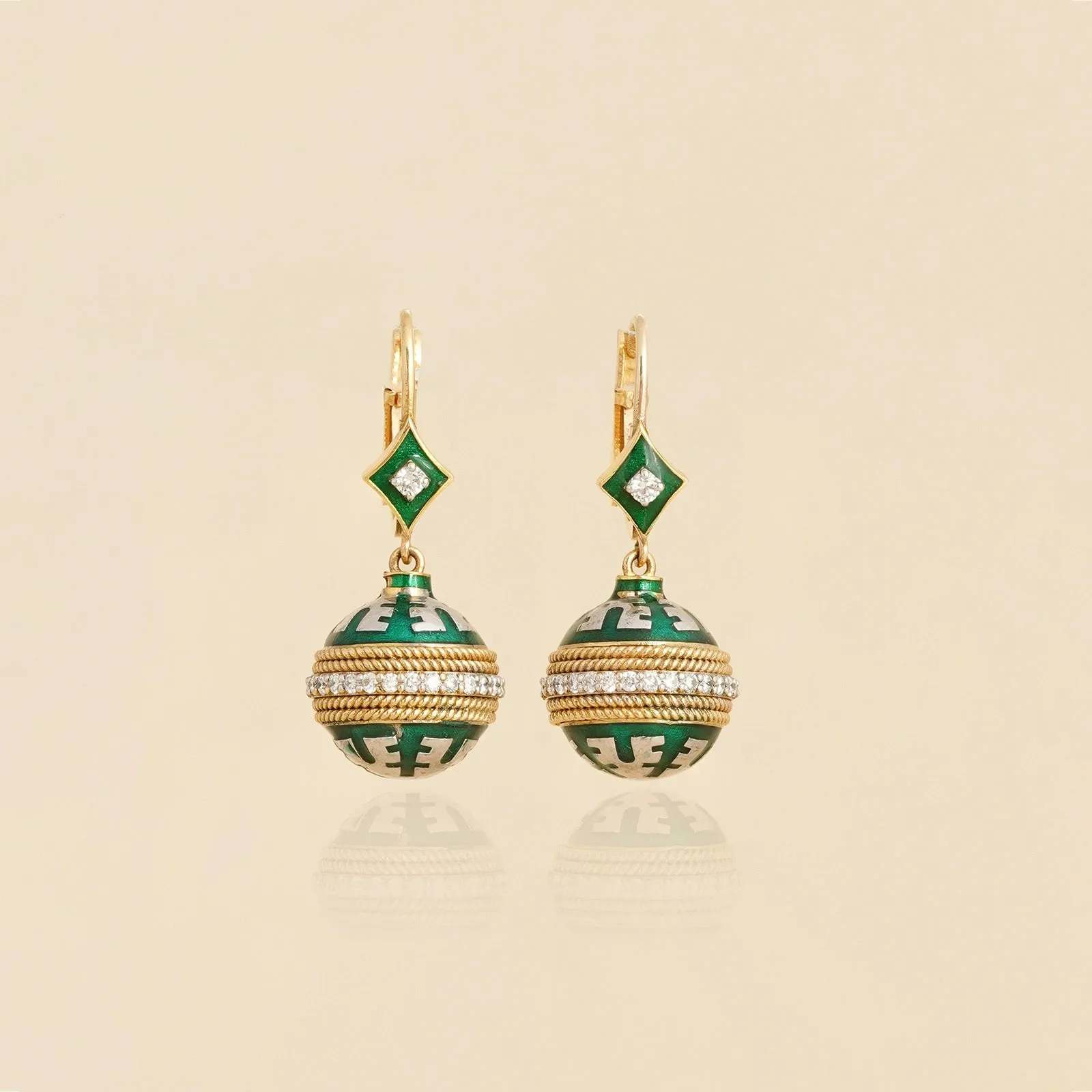 Eva Mini Sage Earrings sold by Vibe With Moi product image thumbnail 2