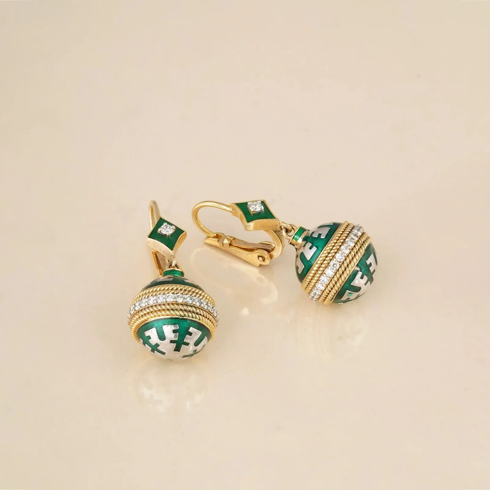 Eva Mini Sage Earrings sold by Vibe With Moi product image thumbnail 3