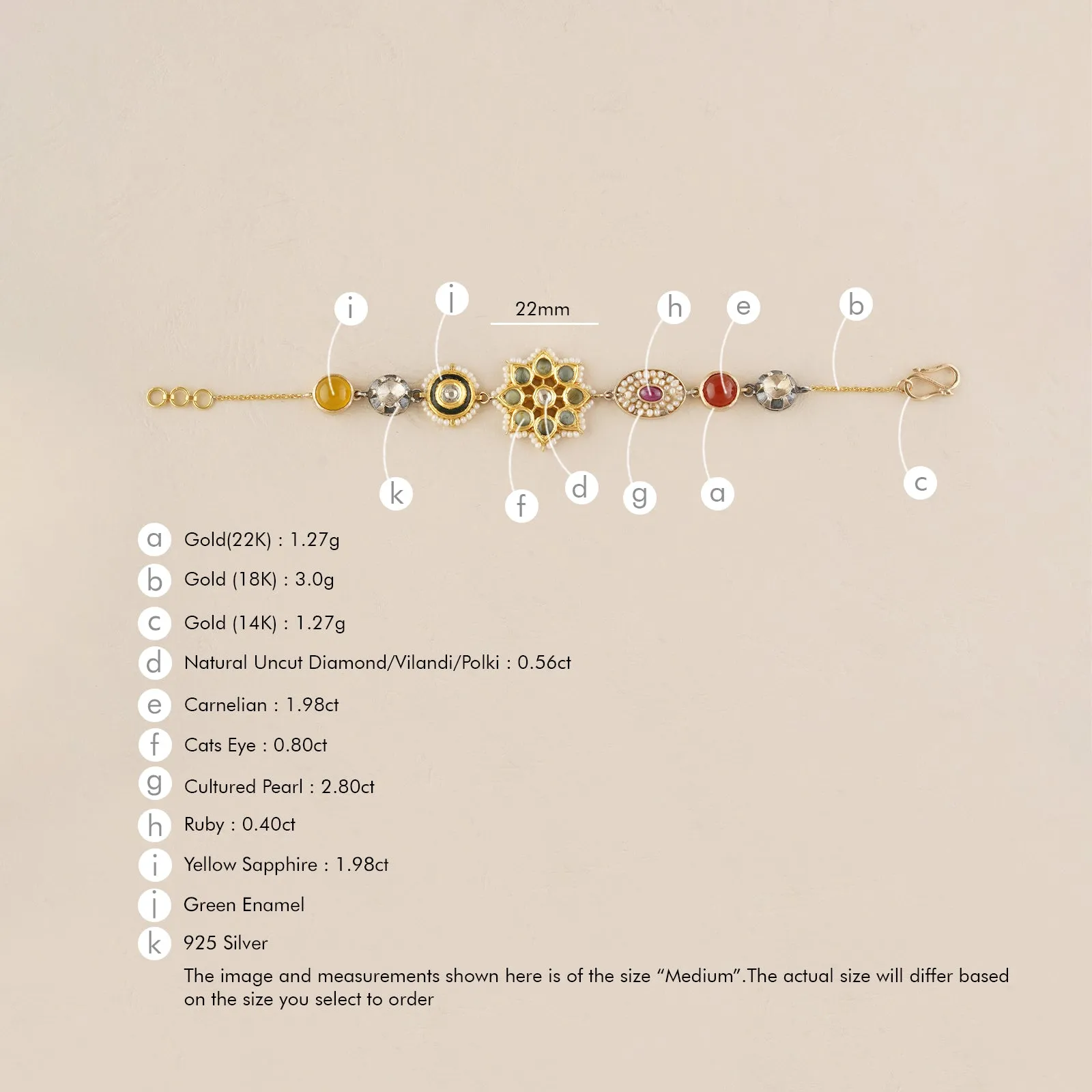 Iram Bracelet sold by Vibe With Moi product image thumbnail 4