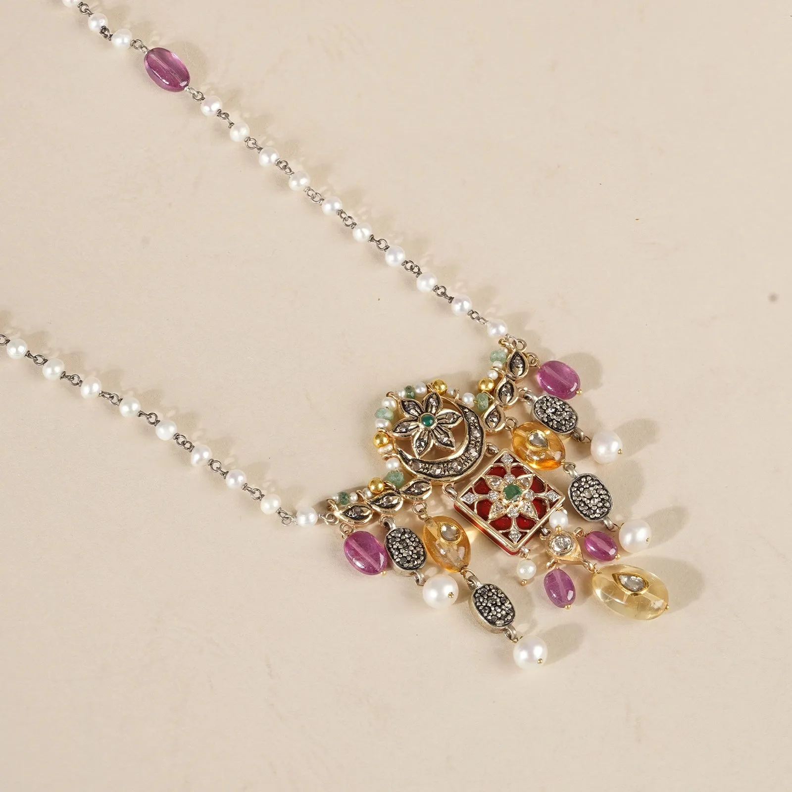 Arya Scarlette Brooch and Necklace sold by Vibe With Moi product image thumbnail 4
