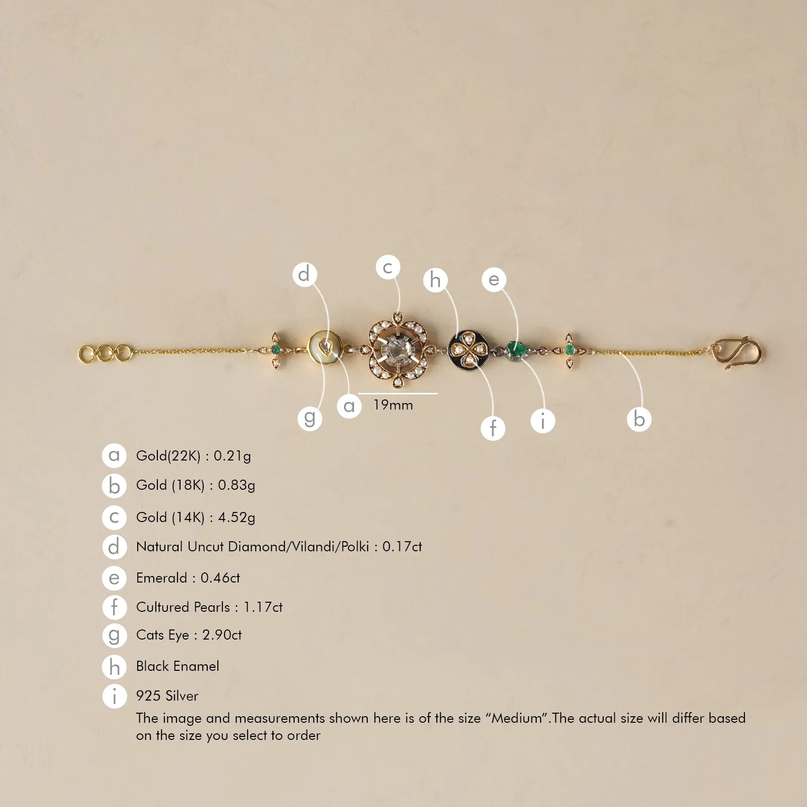 Sana Bracelet sold by Vibe With Moi product image thumbnail 4