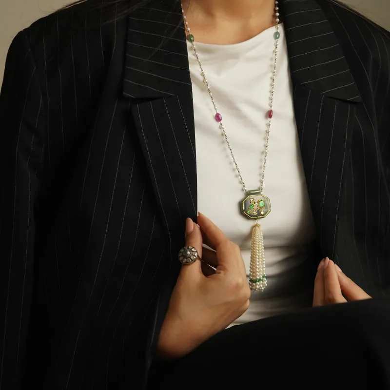 Kian Tassel Necklace sold by Vibe With Moi